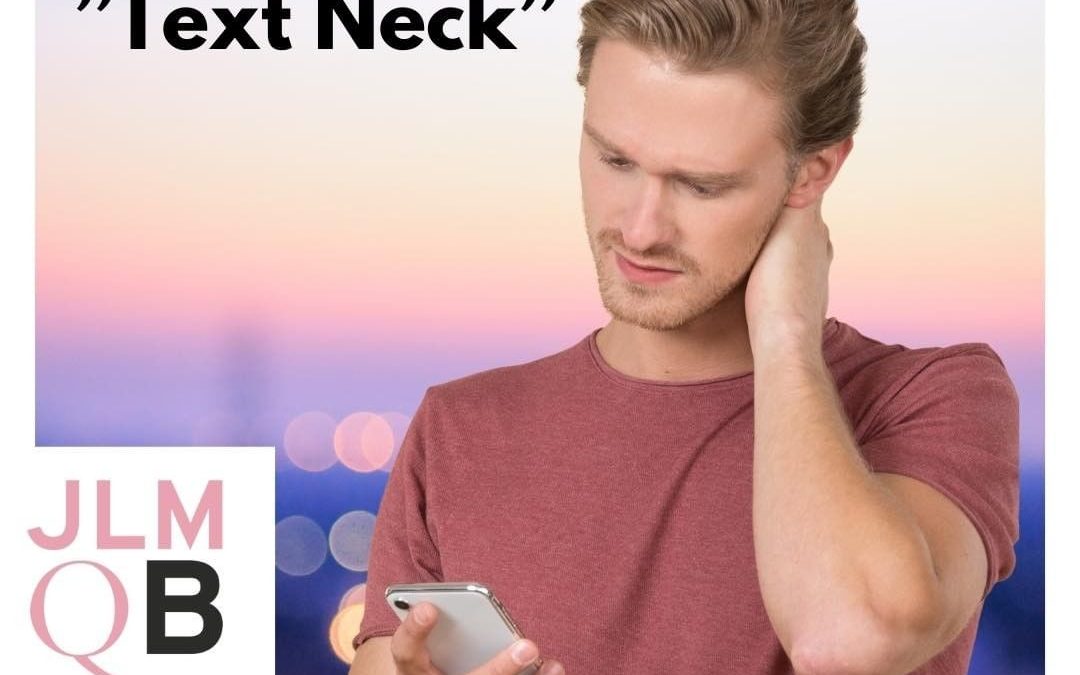 Síndrome del Text Neck… ¿sabíais que fastidiarse las cervicales por mirar el móvil tenía nombre?