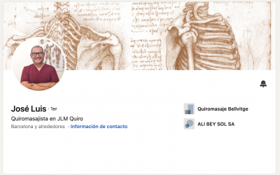 ¿Nos conectamos en LinkedIn? Mis manos en la camilla y mi trayectoria en la red